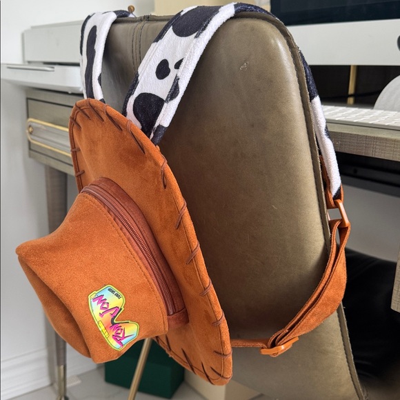 Disney Other - Disney’s Toy Story Woody Cowboy Hat Backpack Like New Sheriff